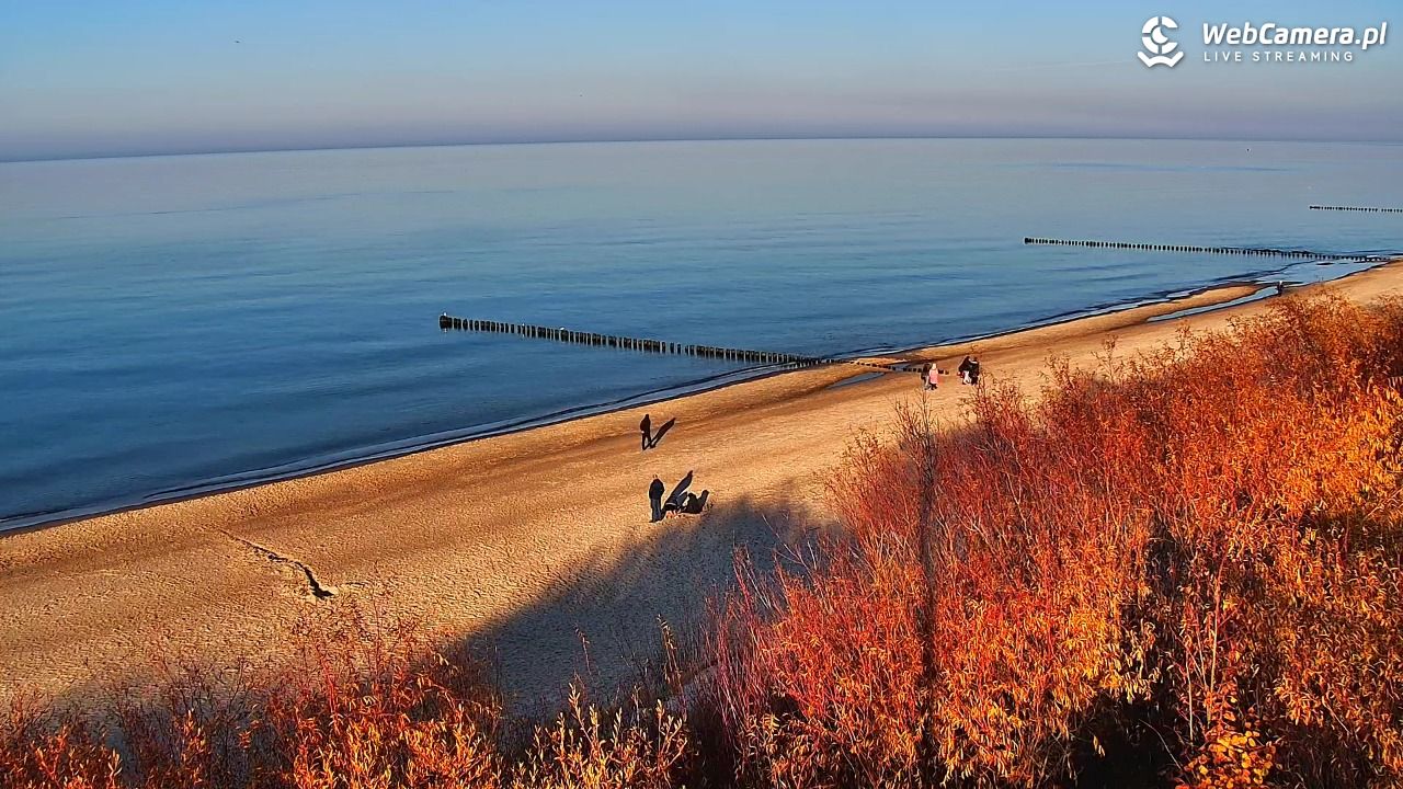 DZIWNÓW  - widok na plażę - 08 listopad 2025, 14:17