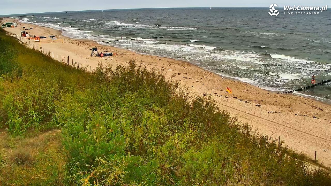 DZIWNÓW  - widok na plażę - 24 lipiec 2026, 09:04