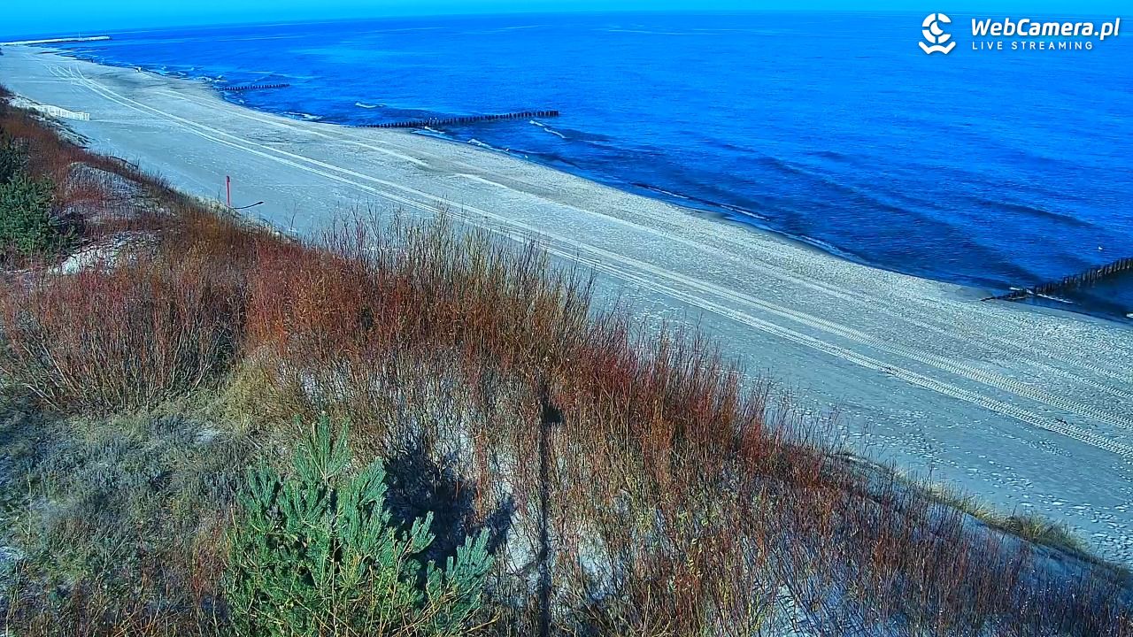 DZIWNÓW  - widok na plażę - 11 kwiecień 2026, 08:35