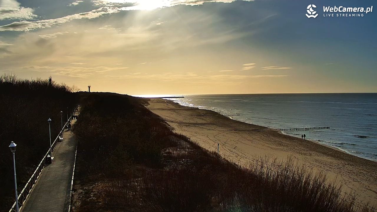 DZIWNÓW  - widok na plażę - 05 kwiecień 2026, 17:46