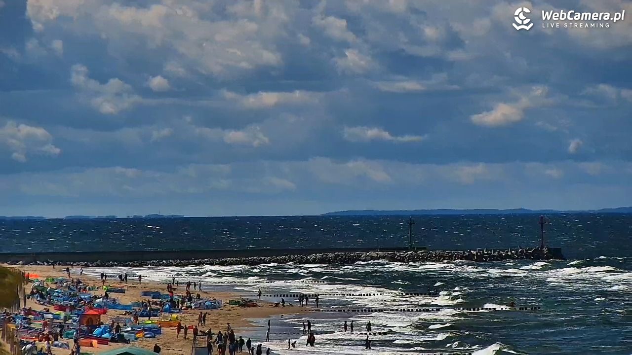 DZIWNÓW  - widok na plażę - 23 lipiec 2026, 14:02