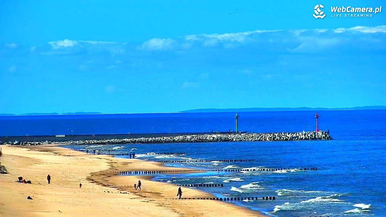 DZIWNÓW  - widok na plażę - 08 kwiecień 2026, 12:17