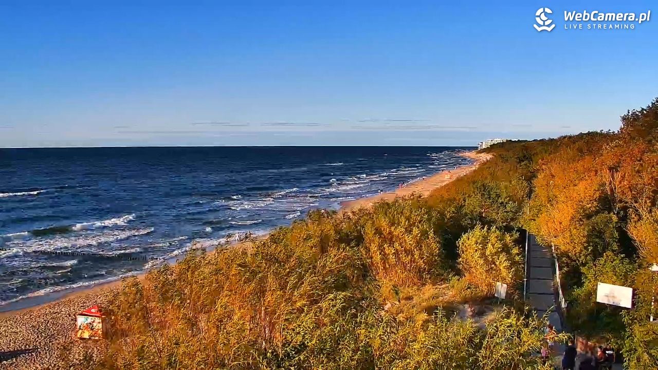 DZIWNÓW  - widok na plażę - 23 lipiec 2026, 19:29