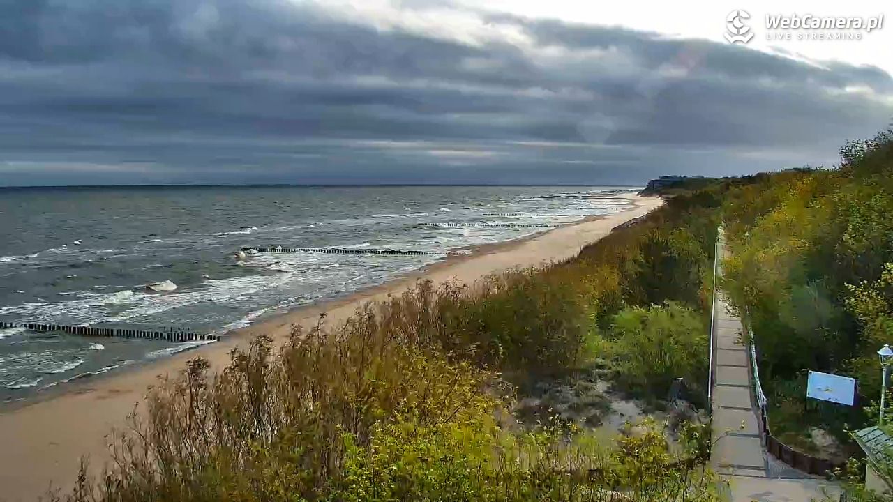 DZIWNÓW  - widok na plażę - 12 maj 2026, 07:48
