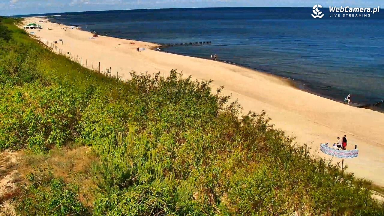 DZIWNÓW  - widok na plażę - 12 czerwiec 2026, 10:28