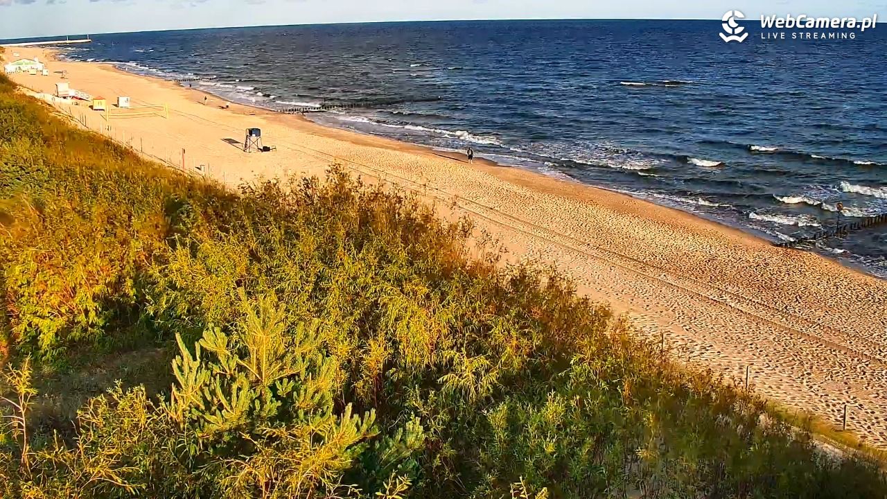 DZIWNÓW  - widok na plażę - 08 sierpień 2026, 06:51