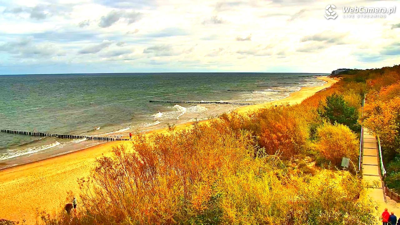 DZIWNÓW  - widok na plażę - 18 wresień 2026, 10:22