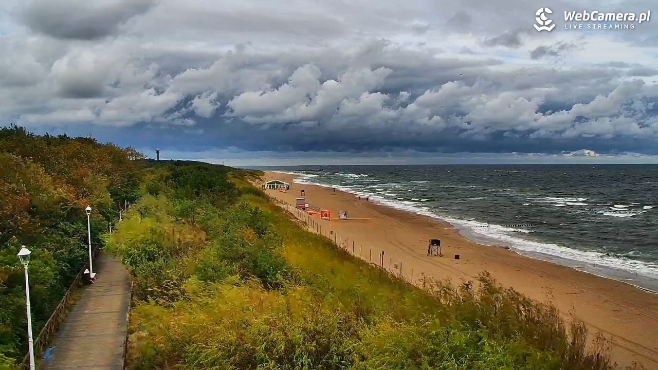 DZIWNÓW  - widok na plażę - 22 sierpień 2026, 08:43