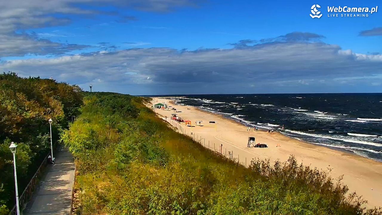 DZIWNÓW  - widok na plażę - 07 sierpień 2026, 10:43