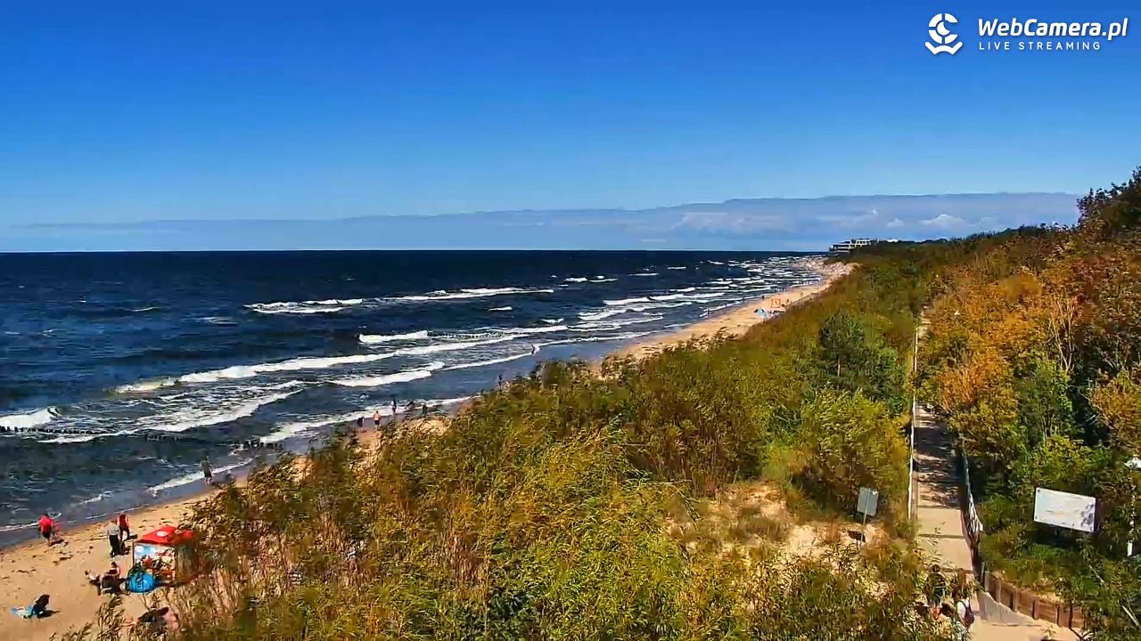 DZIWNÓW  - widok na plażę - 23 lipiec 2026, 15:41