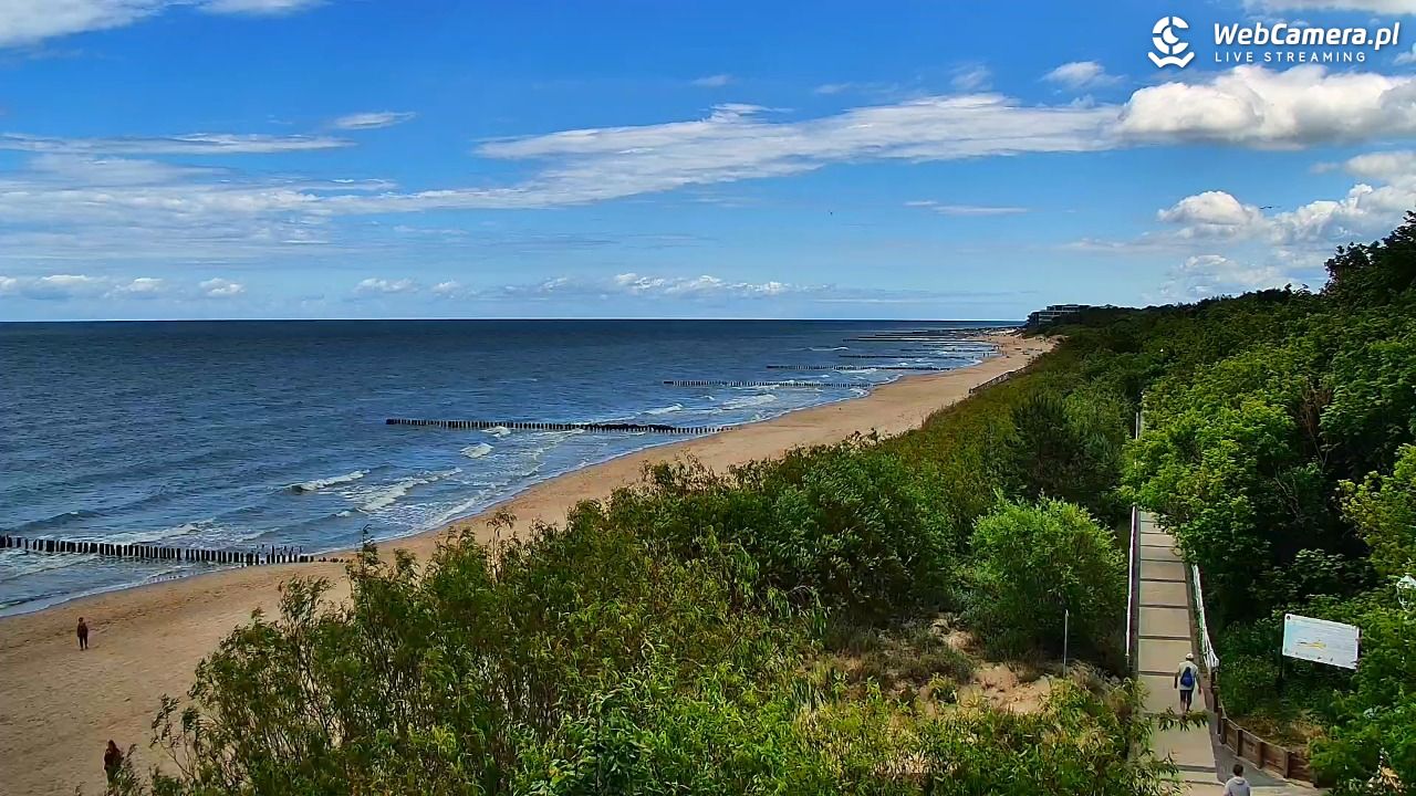 DZIWNÓW  - widok na plażę - 13 czerwiec 2026, 11:38
