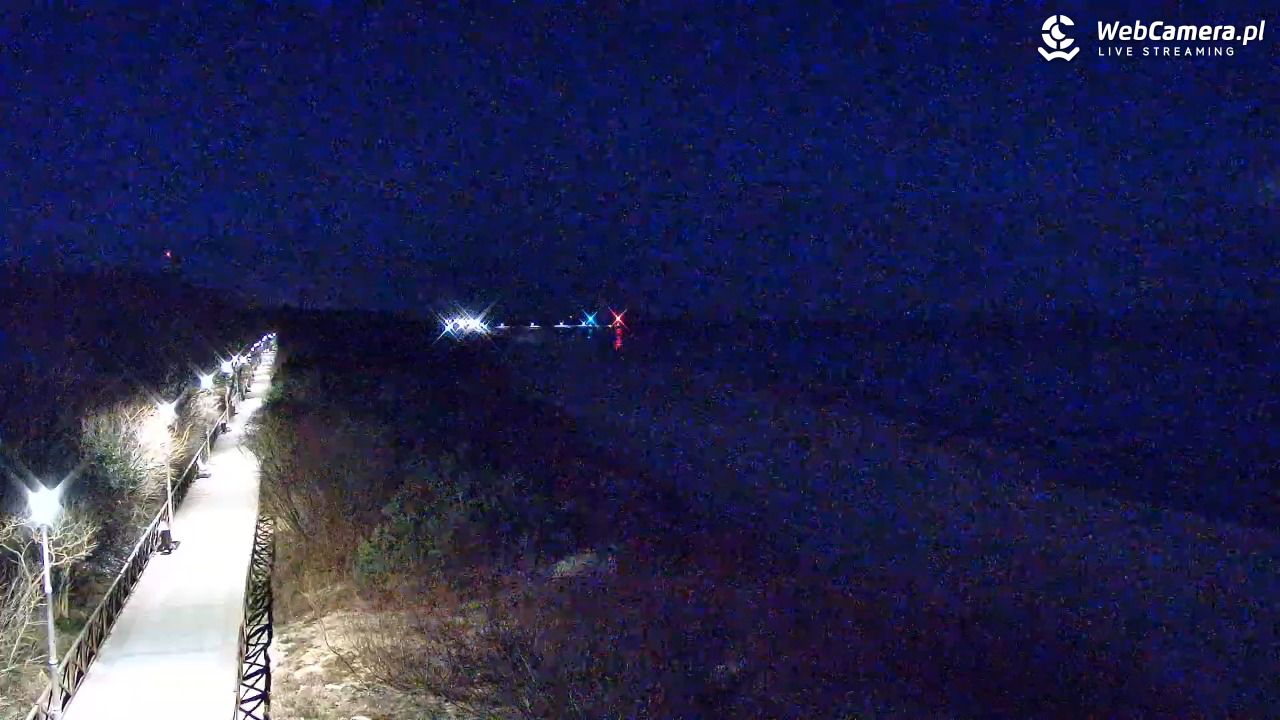 DZIWNÓW  - widok na plażę - 01 marzec 2026, 19:22