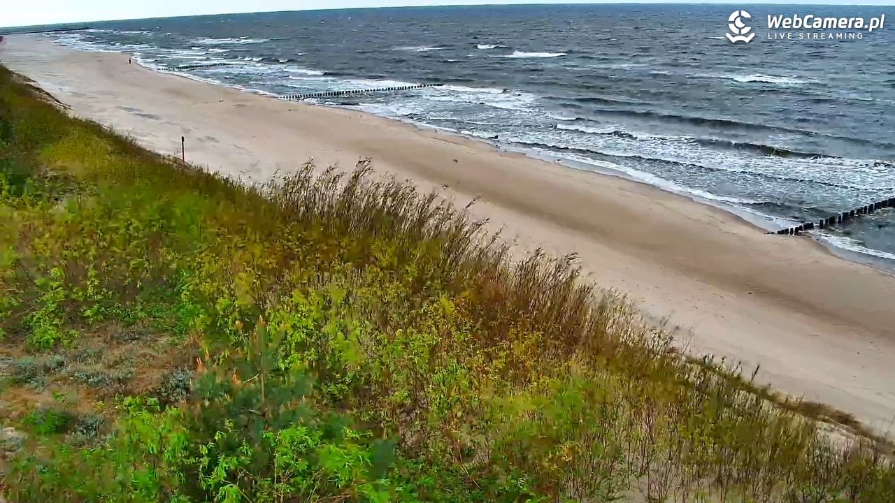 DZIWNÓW  - widok na plażę - 13 maj 2026, 06:21