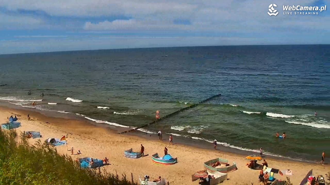 DZIWNÓW  - widok na plażę - 10 lipiec 2026, 13:05