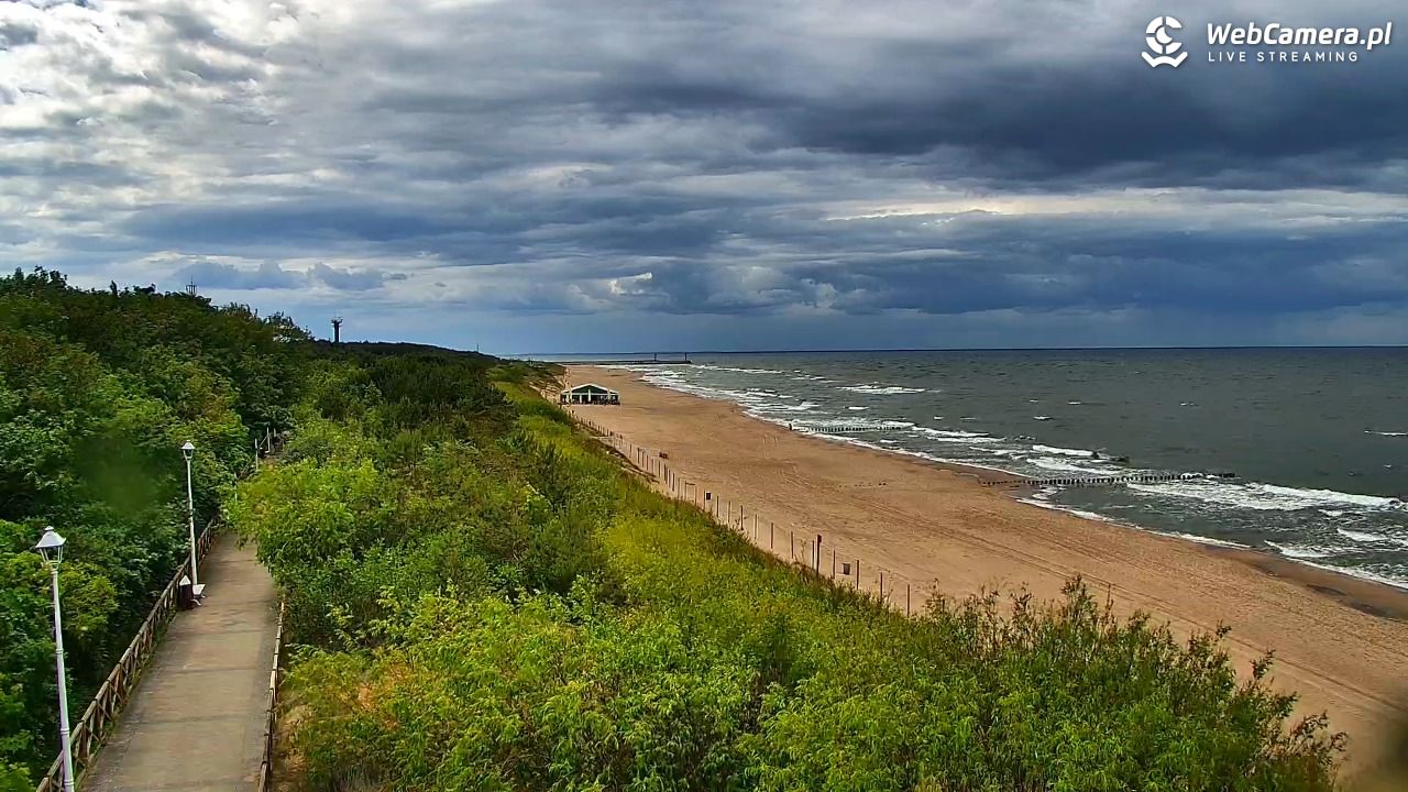 DZIWNÓW  - widok na plażę - 13 czerwiec 2026, 15:04