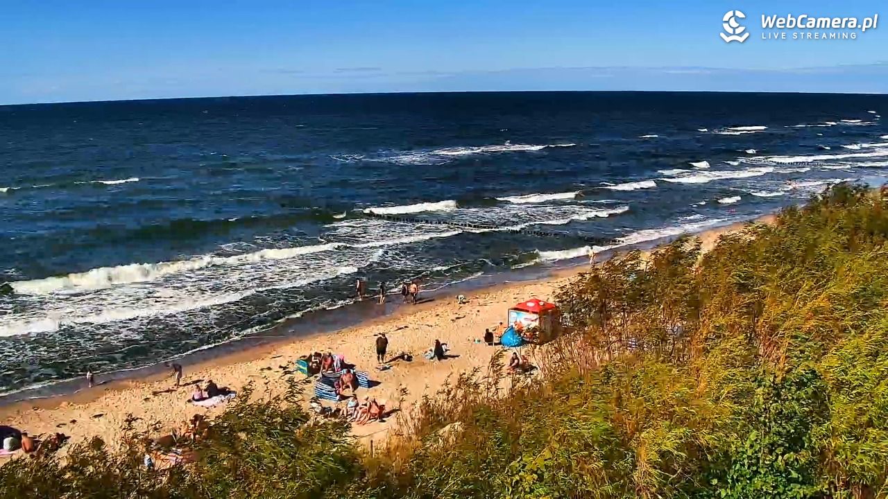 DZIWNÓW  - widok na plażę - 23 lipiec 2026, 16:33