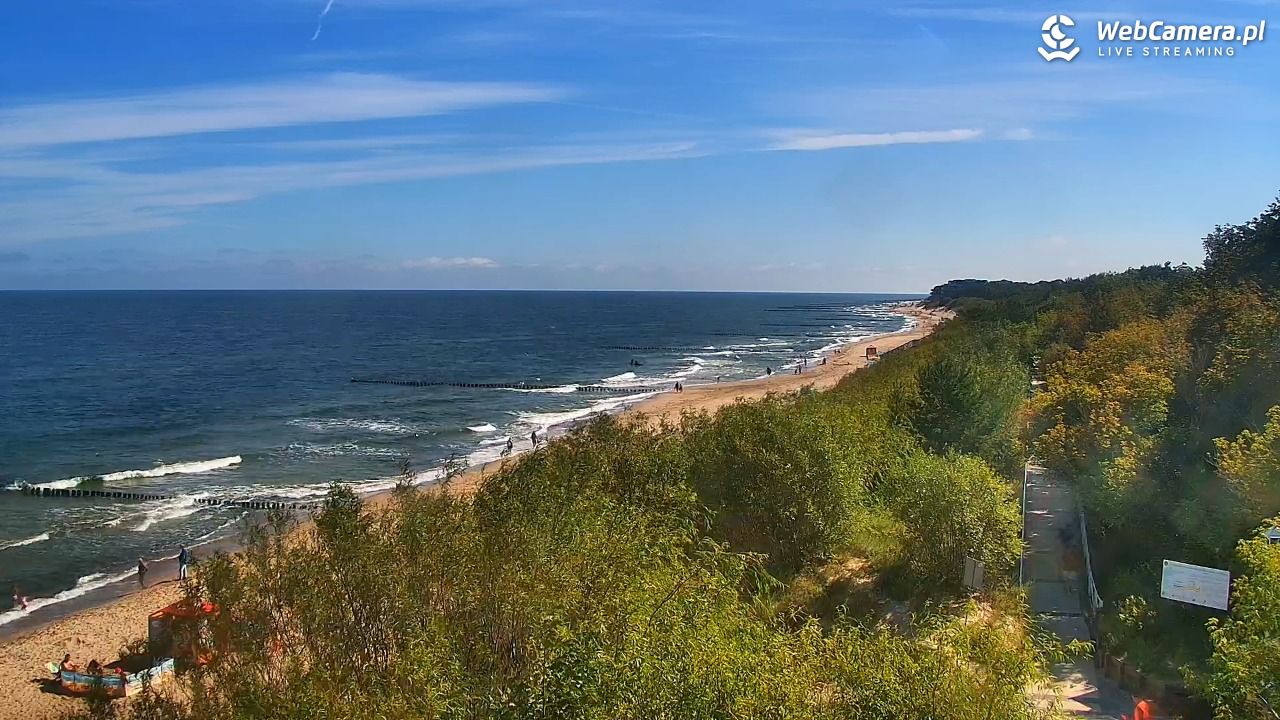 DZIWNÓW  - widok na plażę - 10 lipiec 2026, 10:08