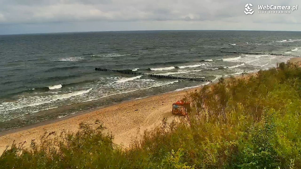 DZIWNÓW  - widok na plażę - 24 lipiec 2026, 09:53
