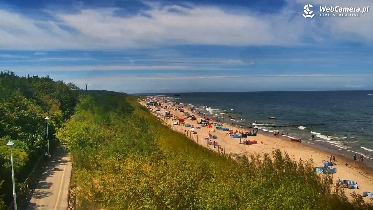 DZIWNÓW  - widok na plażę - 10 lipiec 2026, 12:41