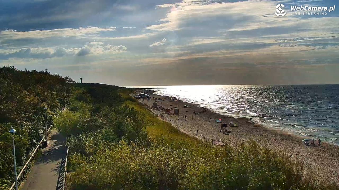 DZIWNÓW  - widok na plażę - 06 sierpień 2026, 17:56