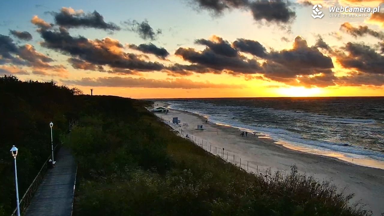 DZIWNÓW  - widok na plażę - 05 wresień 2026, 19:26