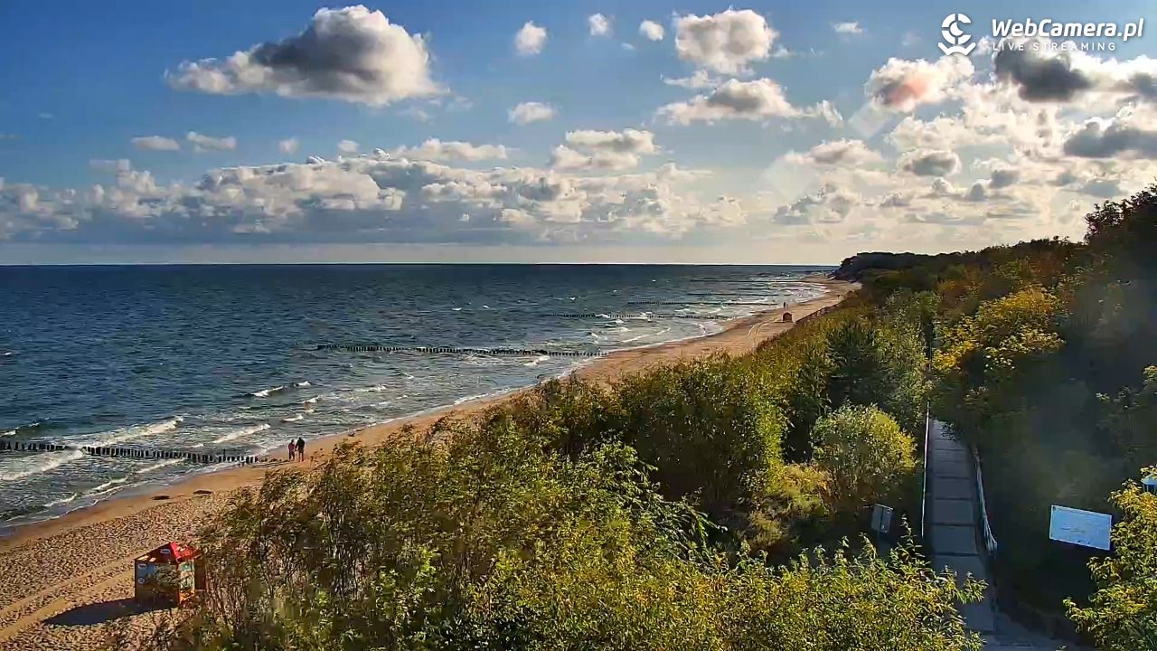 DZIWNÓW  - widok na plażę - 08 sierpień 2026, 08:07