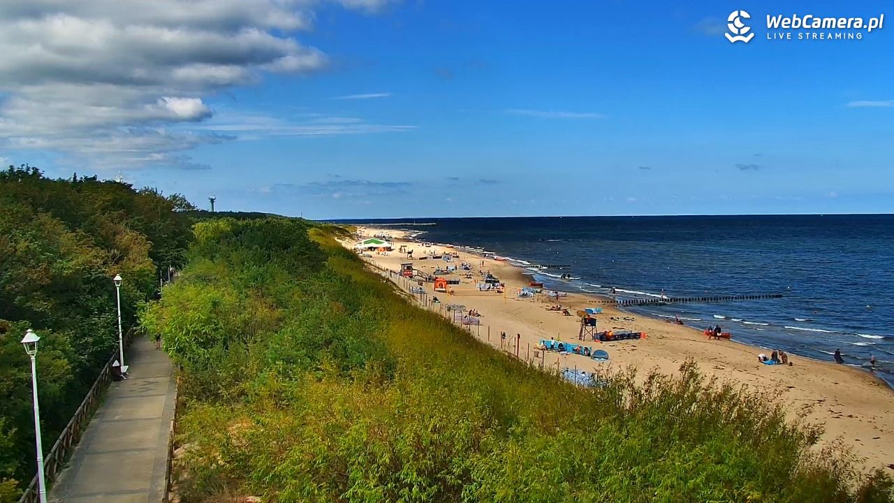 DZIWNÓW  - widok na plażę - 25 lipiec 2026, 10:37