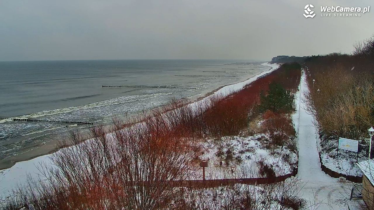 DZIWNÓW  - widok na plażę - 05 styczeń 2026, 09:39