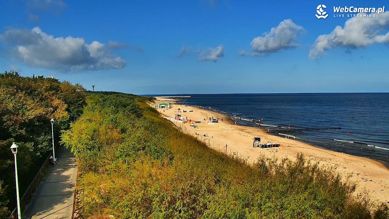 DZIWNÓW  - widok na plażę - 25 lipiec 2026, 09:01