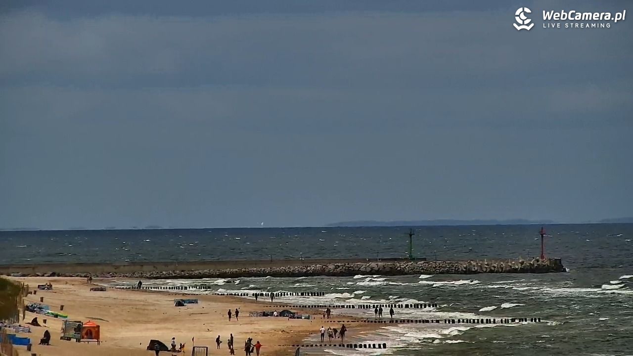 DZIWNÓW  - widok na plażę - 07 sierpień 2026, 12:21