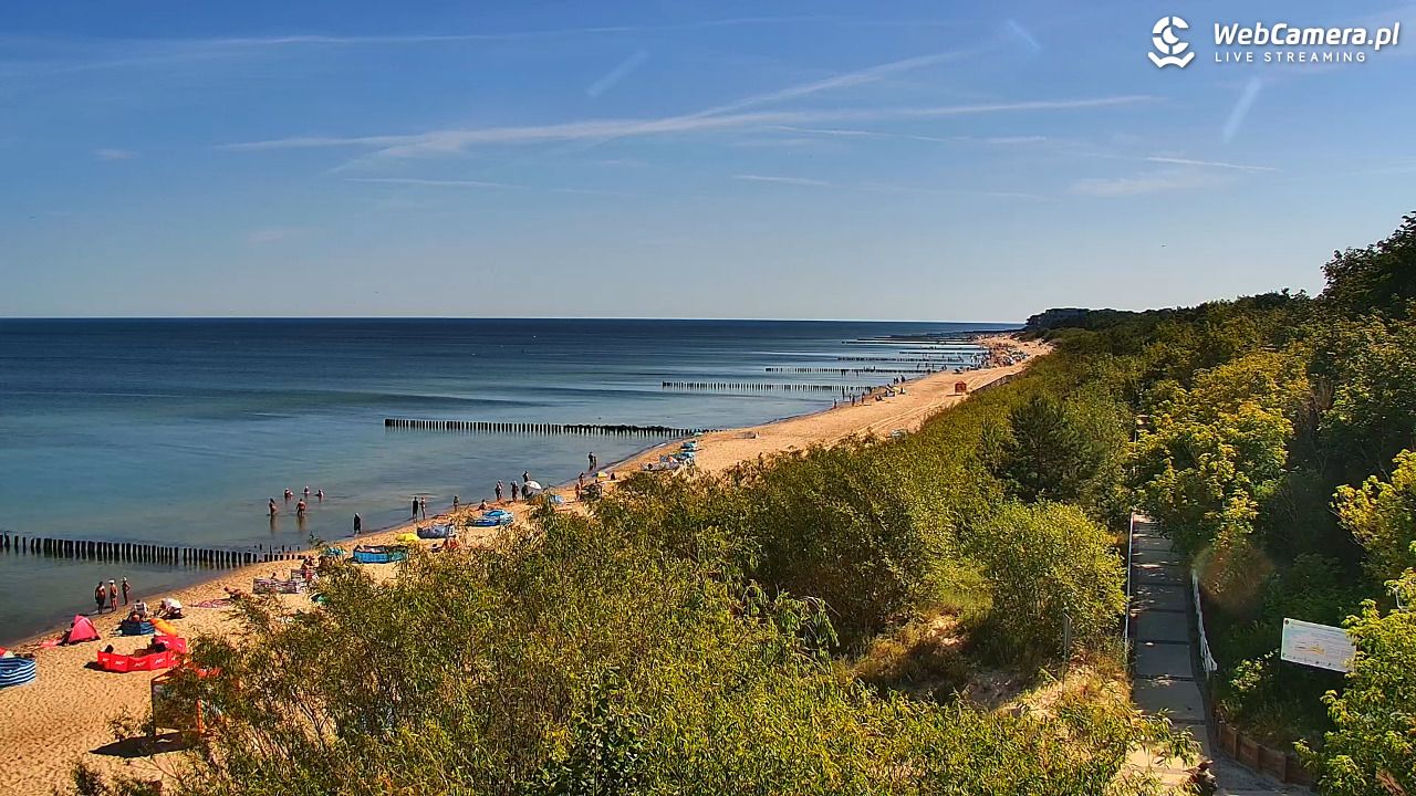 DZIWNÓW  - widok na plażę - 27 czerwiec 2026, 10:06