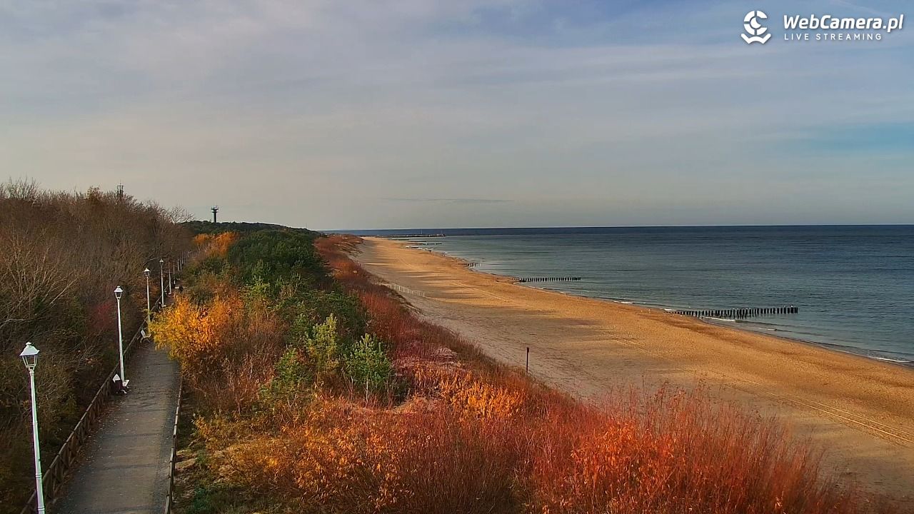 DZIWNÓW  - widok na plażę - 13 listopad 2025, 10:24