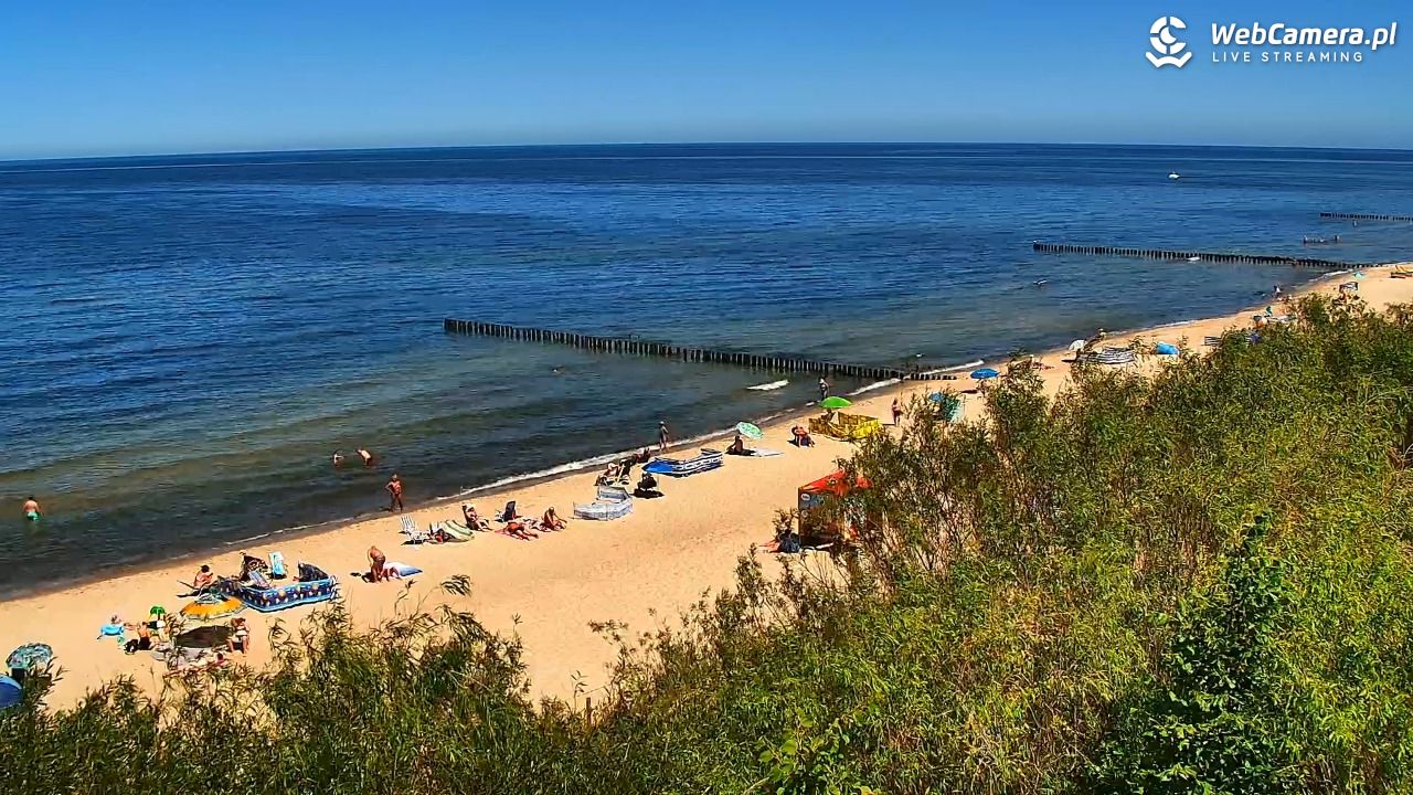 DZIWNÓW  - widok na plażę - 26 czerwiec 2026, 12:47