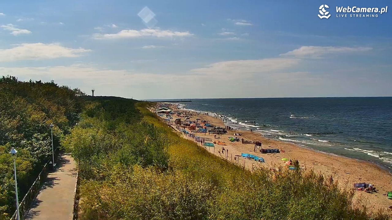 DZIWNÓW  - widok na plażę - 24 lipiec 2026, 15:24