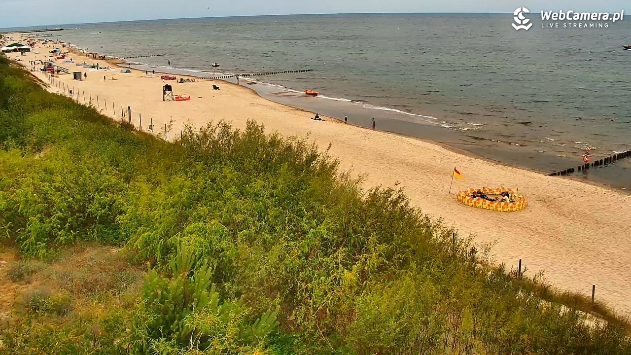 DZIWNÓW  - widok na plażę - 05 lipiec 2025, 14:08