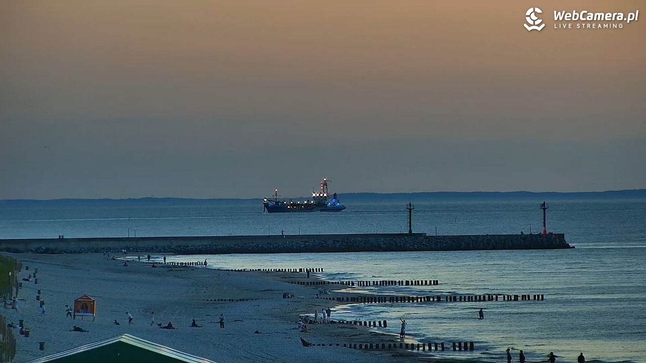 DZIWNÓW  - widok na plażę - 26 czerwiec 2026, 22:08