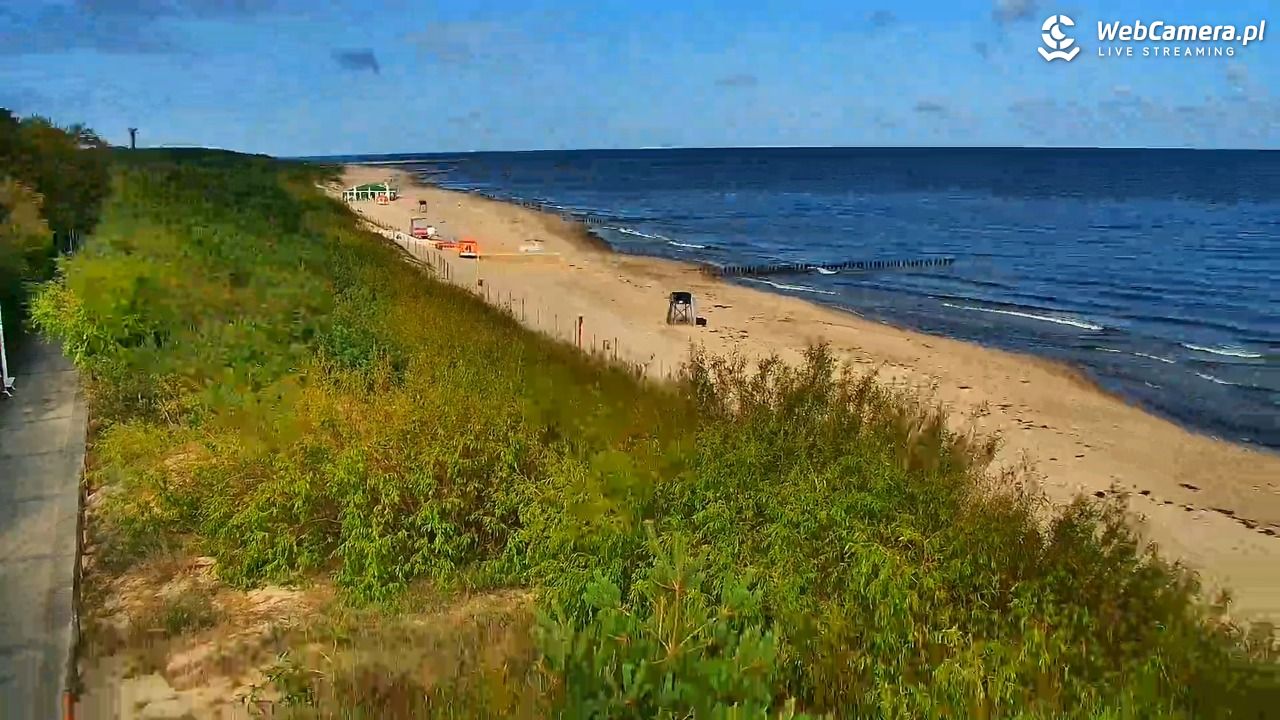 DZIWNÓW  - widok na plażę - 25 lipiec 2026, 08:39