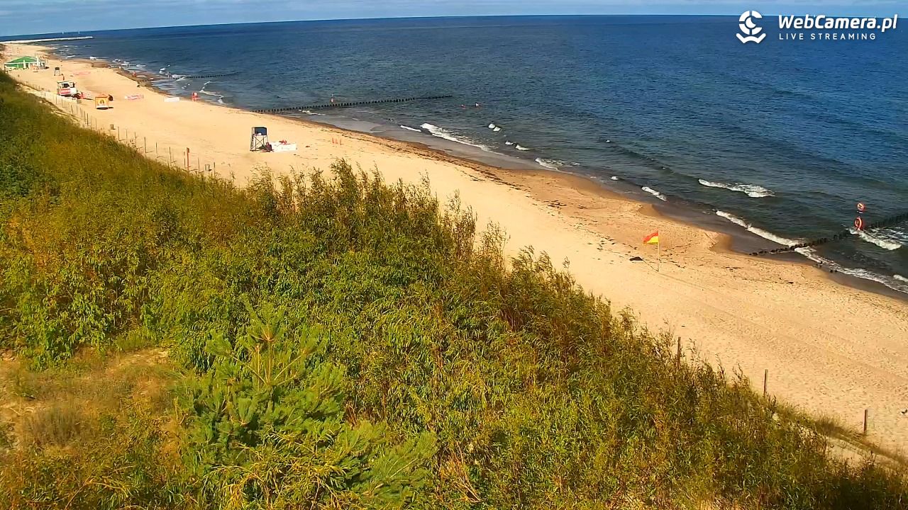 DZIWNÓW  - widok na plażę - 11 lipiec 2026, 08:56