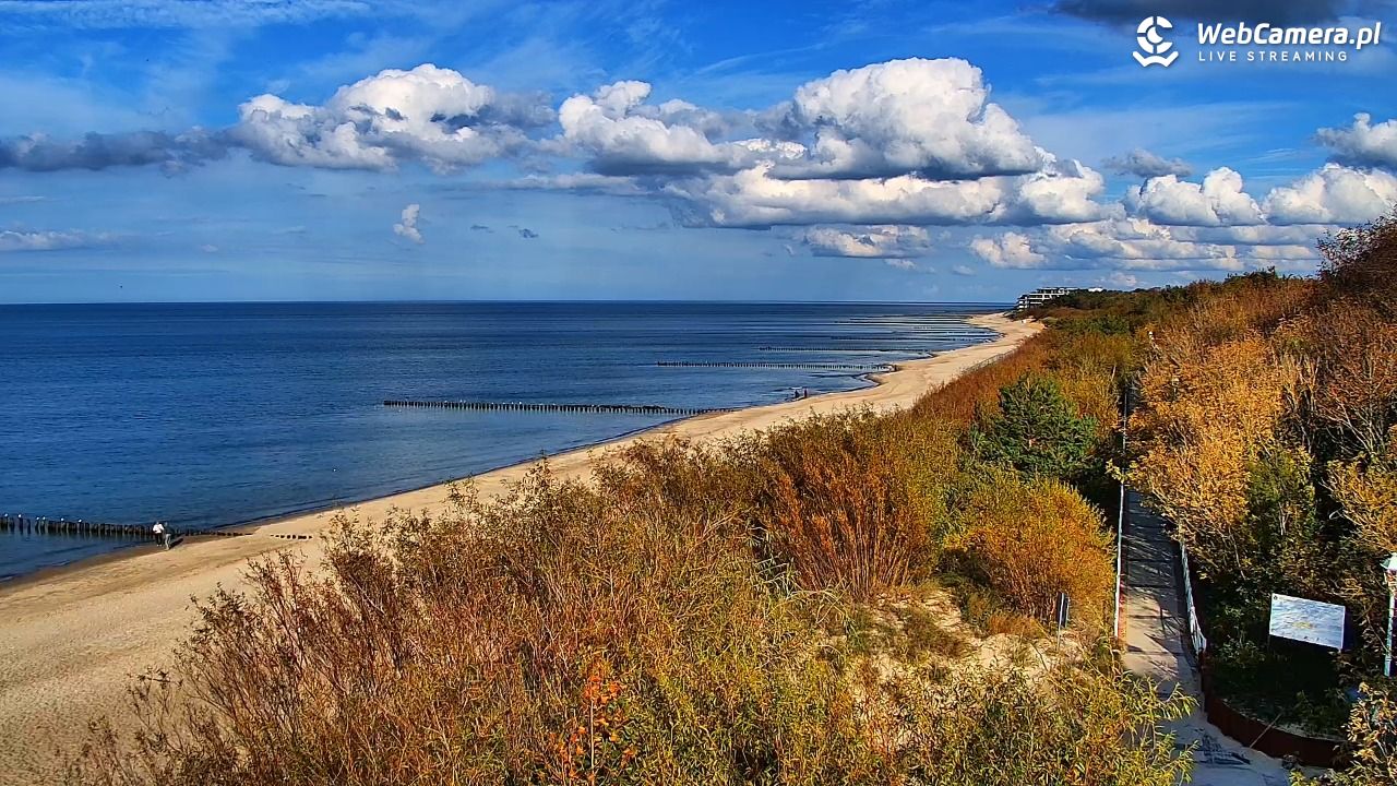 DZIWNÓW  - widok na plażę - 07 październik 2026, 13:37