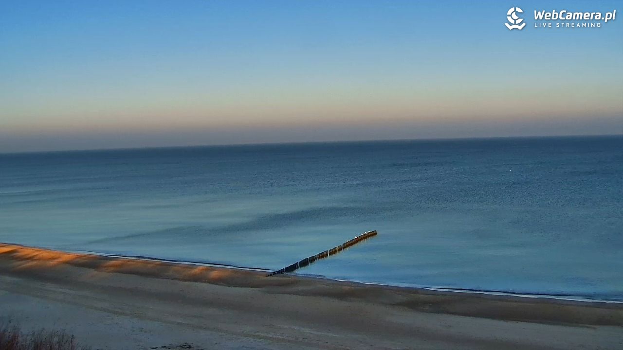 DZIWNÓW  - widok na plażę - 08 listopad 2025, 08:56