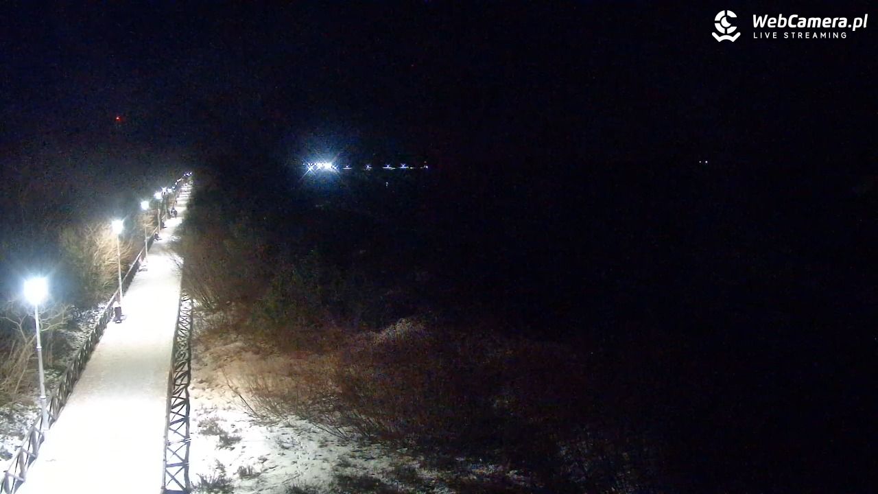 DZIWNÓW  - widok na plażę - 11 styczeń 2026, 18:04