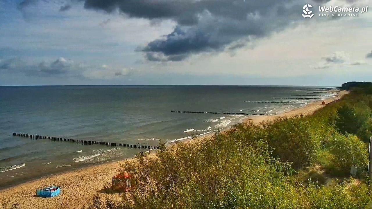 DZIWNÓW  - widok na plażę - 25 lipiec 2026, 09:35