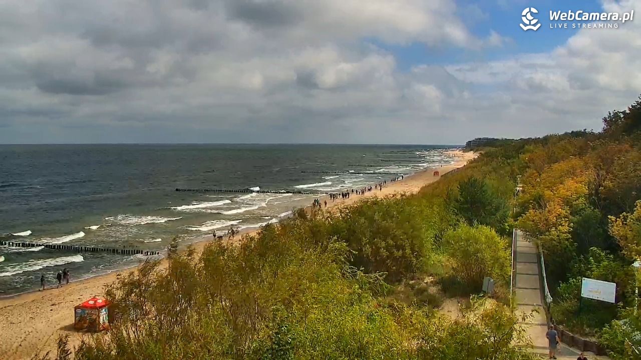 DZIWNÓW  - widok na plażę - 24 lipiec 2026, 11:26
