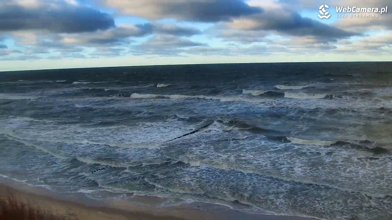 DZIWNÓW  - widok na plażę - 11 styczeń 2026, 13:10