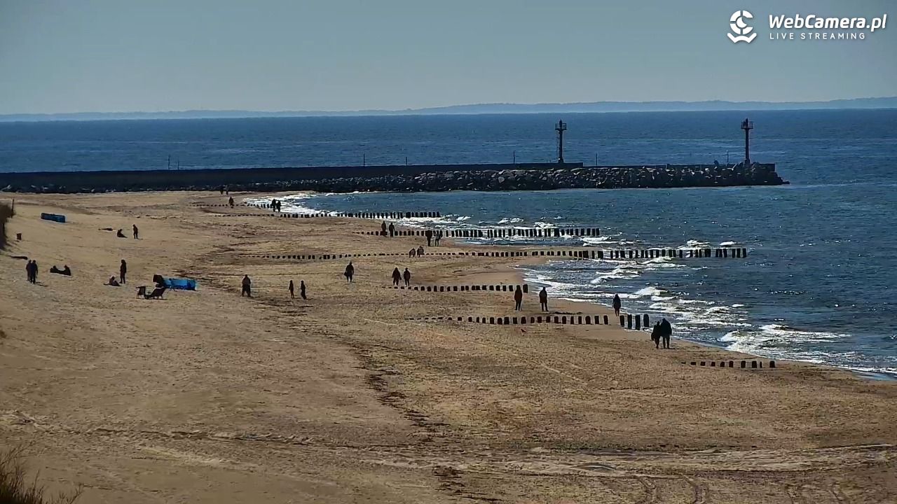 DZIWNÓW  - widok na plażę - 30 kwiecień 2026, 15:32