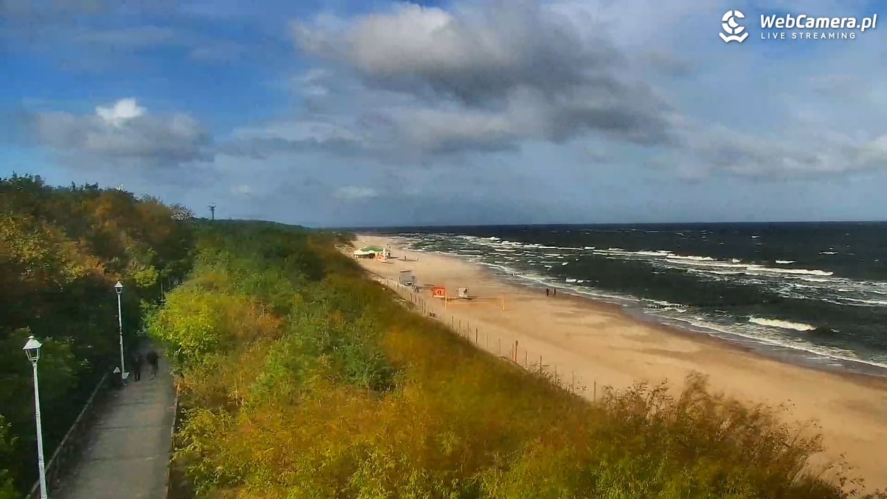 DZIWNÓW  - widok na plażę - 05 wresień 2026, 09:47