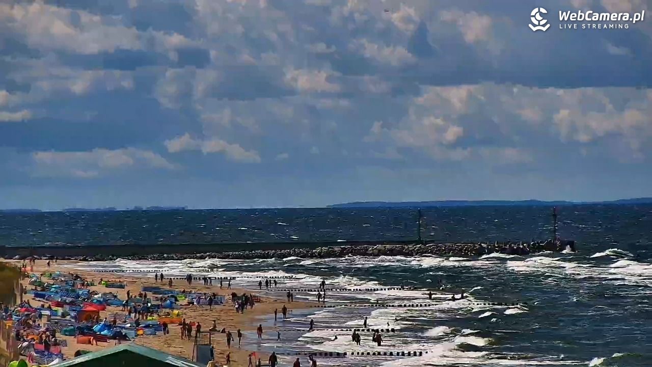 DZIWNÓW  - widok na plażę - 23 lipiec 2026, 14:11