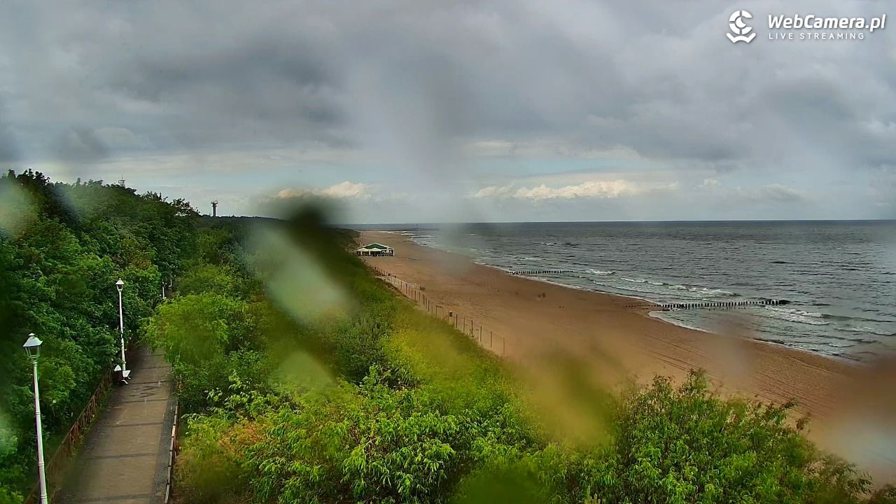 DZIWNÓW  - widok na plażę - 13 czerwiec 2026, 12:05
