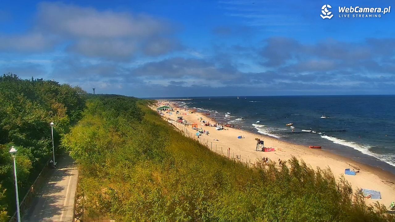 DZIWNÓW  - widok na plażę - 10 lipiec 2026, 10:48