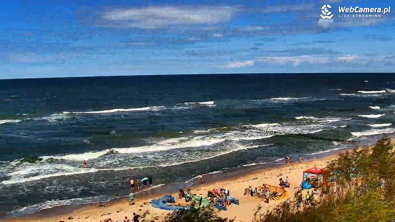 DZIWNÓW  - widok na plażę - 23 lipiec 2026, 13:59